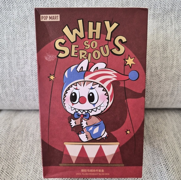 Silver Mist Hachipupu Pop Mart Why So Serious Plush Confirmed Blind Box - Picture 10 of 16